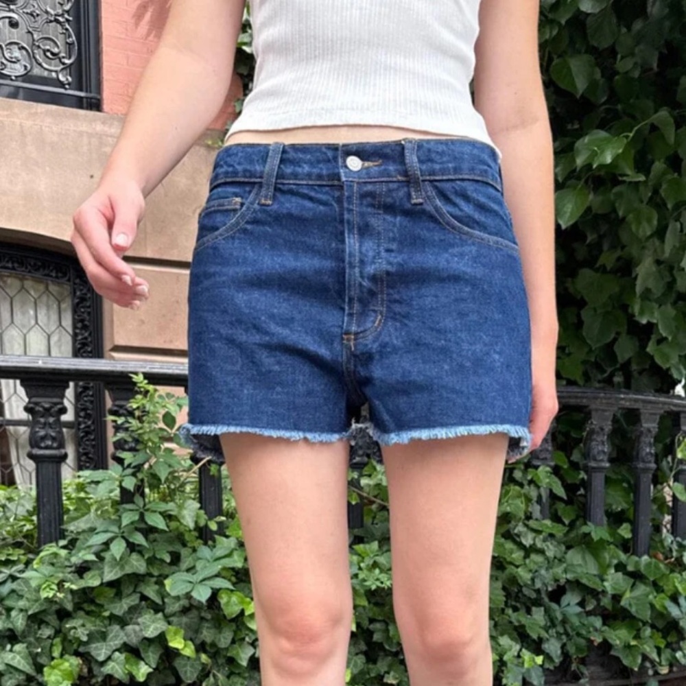 John Galt Gail Gail Denim Shorts